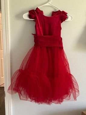 Flower Girl Velvet Floral Dress Wedding, Bridesmaid, Pageant